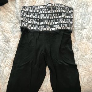 Victoria Secret Fold over Yoga Capris